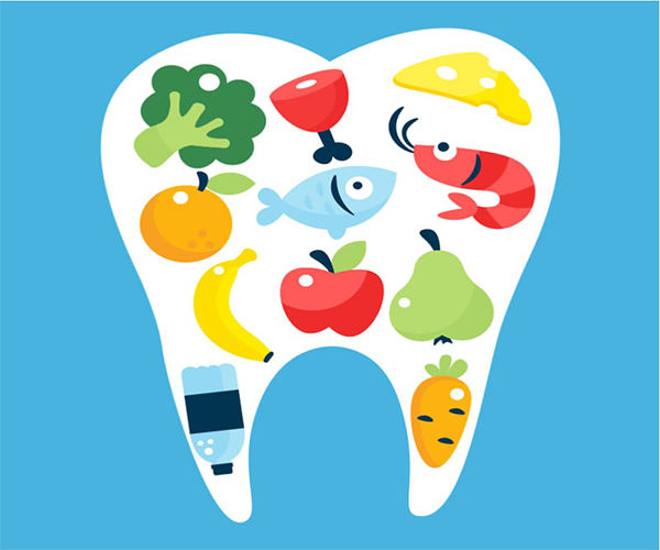 اهمیت تغذیه سالم بر سلامت دندان ها